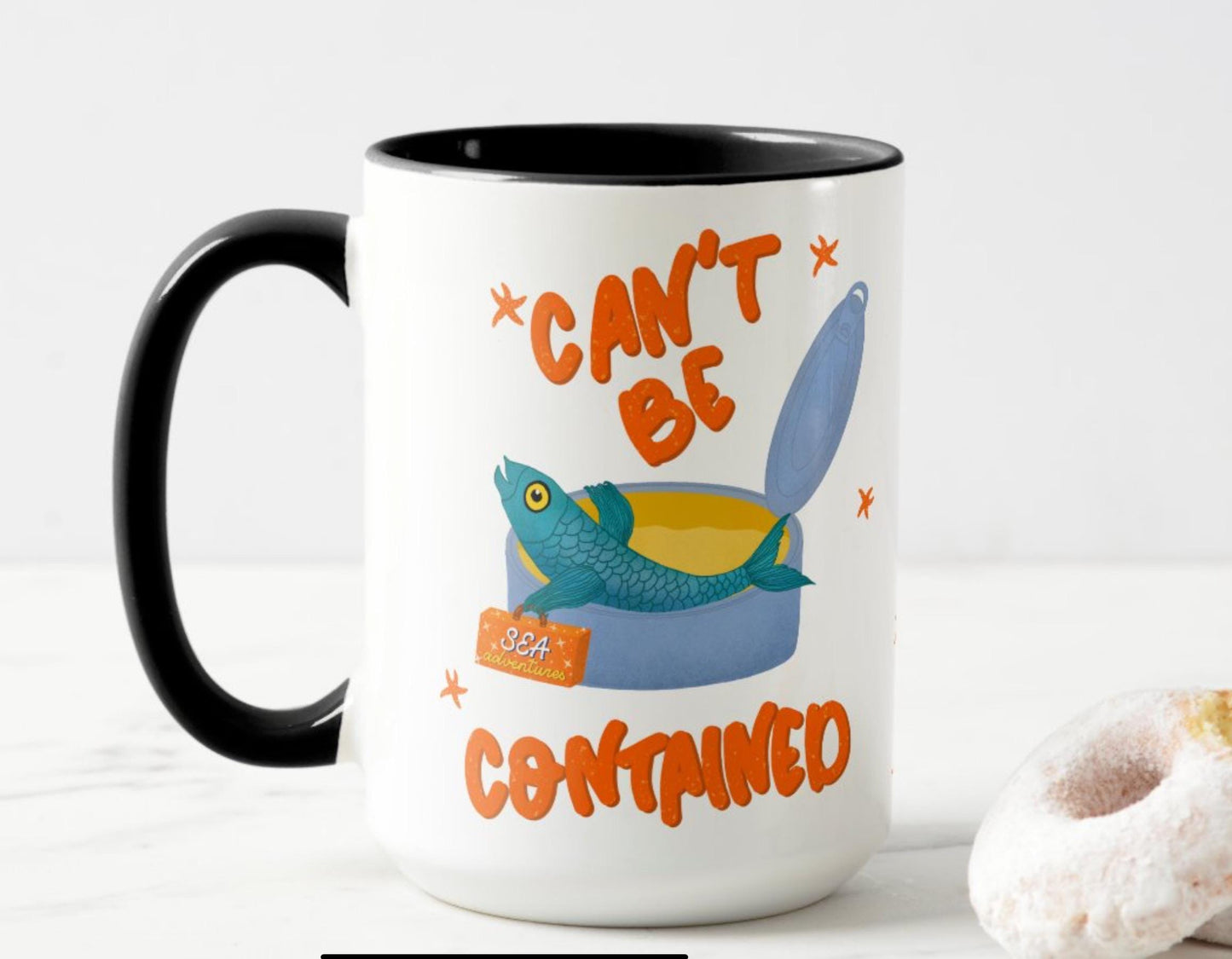 Taza original para ella o él: regalo ideal para inauguración de casa o nuevo trabajo. Un regalo único para amantes de los animales.