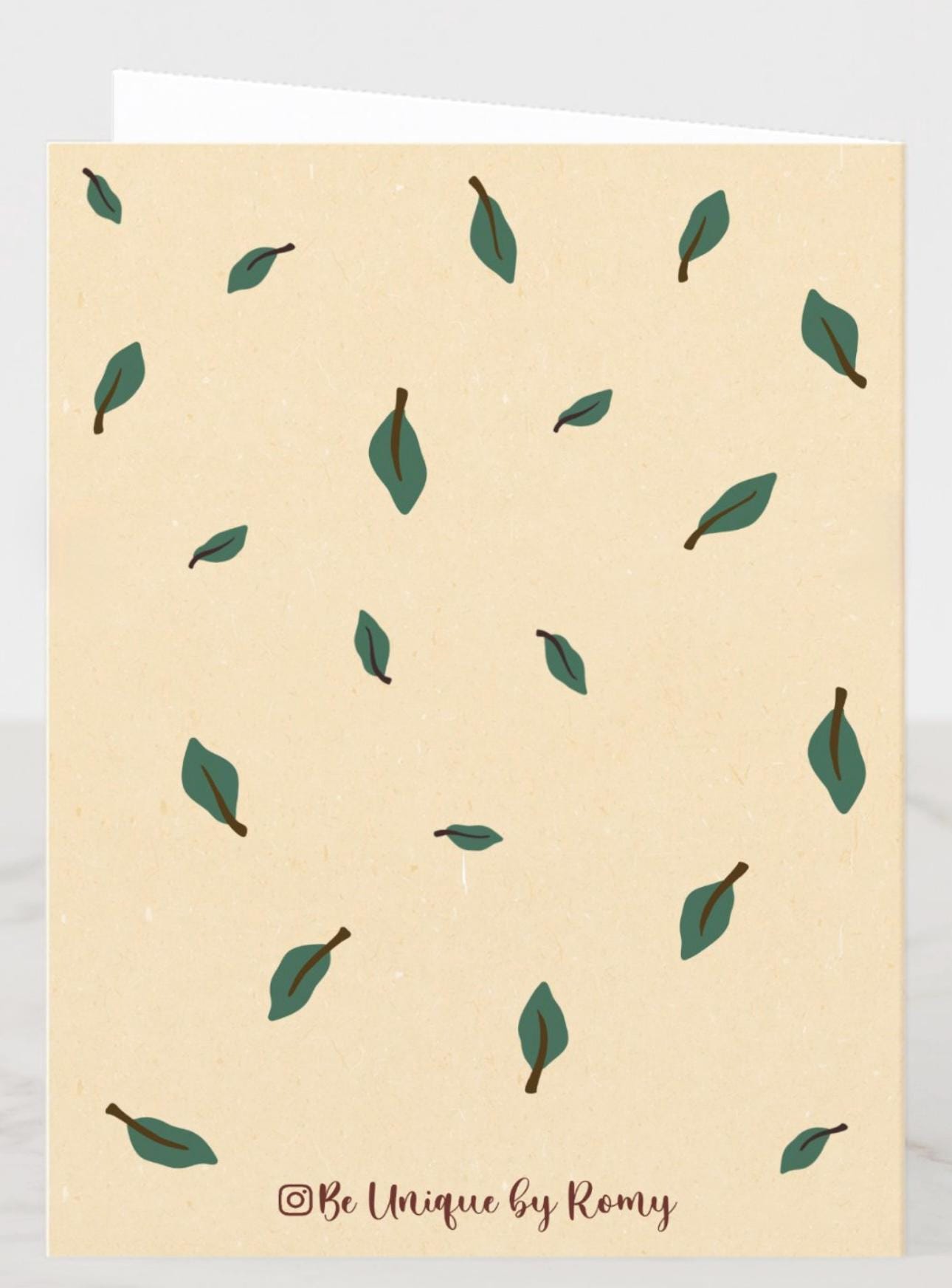 Bringing Joy Nature Card – Handmade Robin Card | Blank Greeting Card for Thinking of You