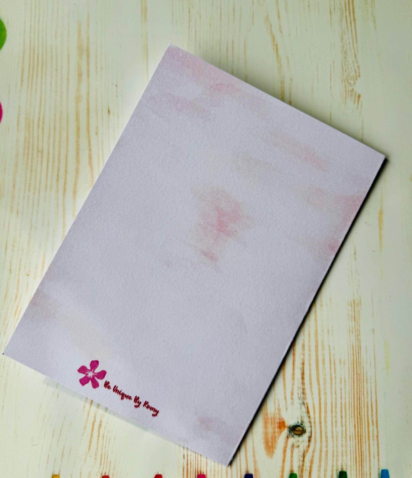 Handmade Thank You Card for Nurse/Doctor – Pink Floral Appreciation Greeting Gift Thankful For Your Care