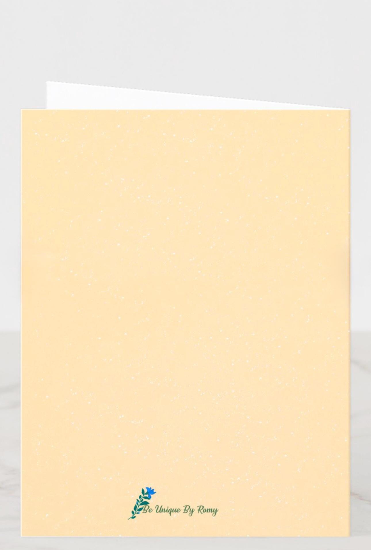 Grateful Beyond Measure Floral Thank You Card - Handmade Appreciation Greeting for Him, Her or Friend