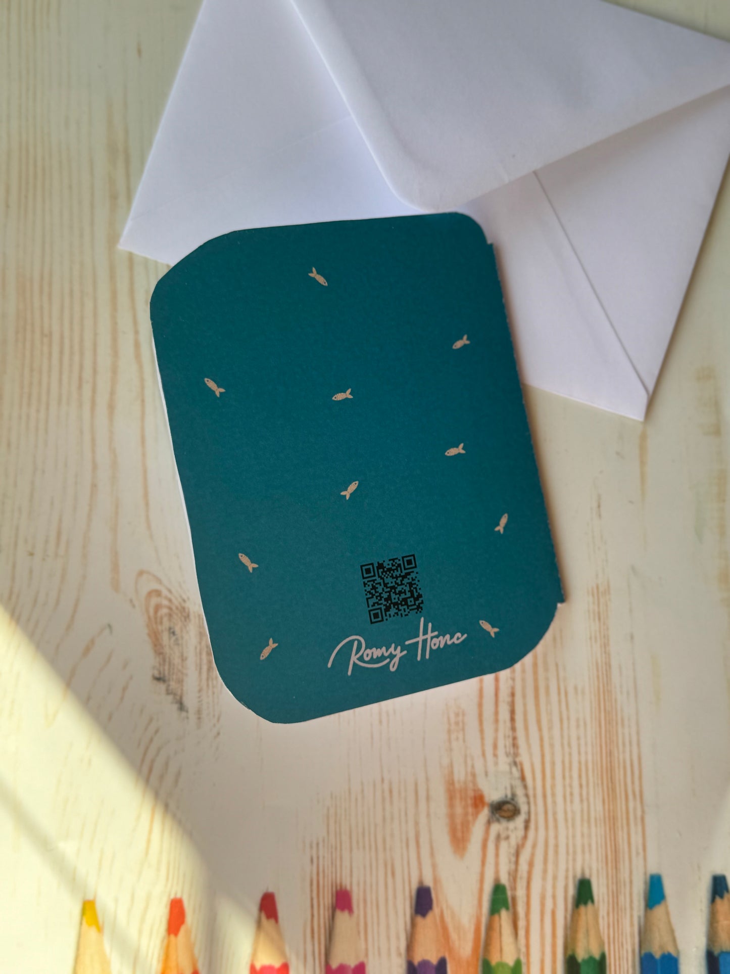 Sardine Tin Christmas Card • Hand-Cut, Unique Shape