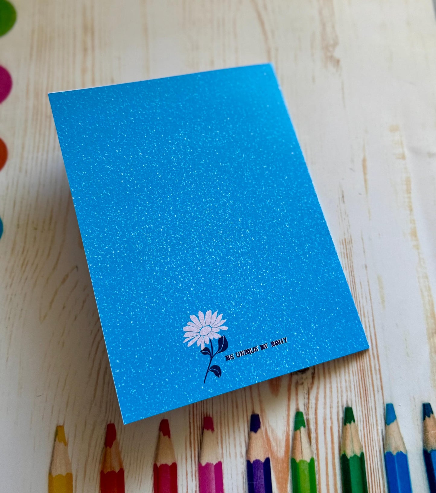 Wildflower Love Card – Romantic Valentine Floral Greeting Gift for Him Her Wife Husband