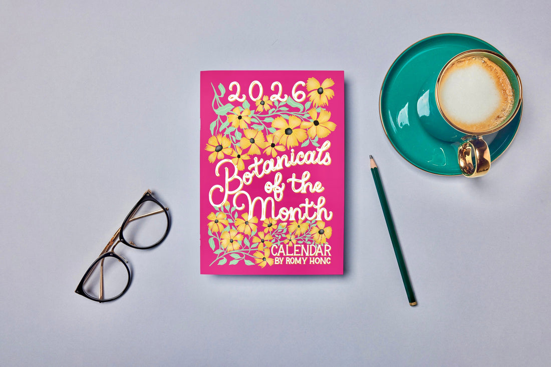 Floral Calendar 2026: A New Year Inspired by Nature, Colour & Calm