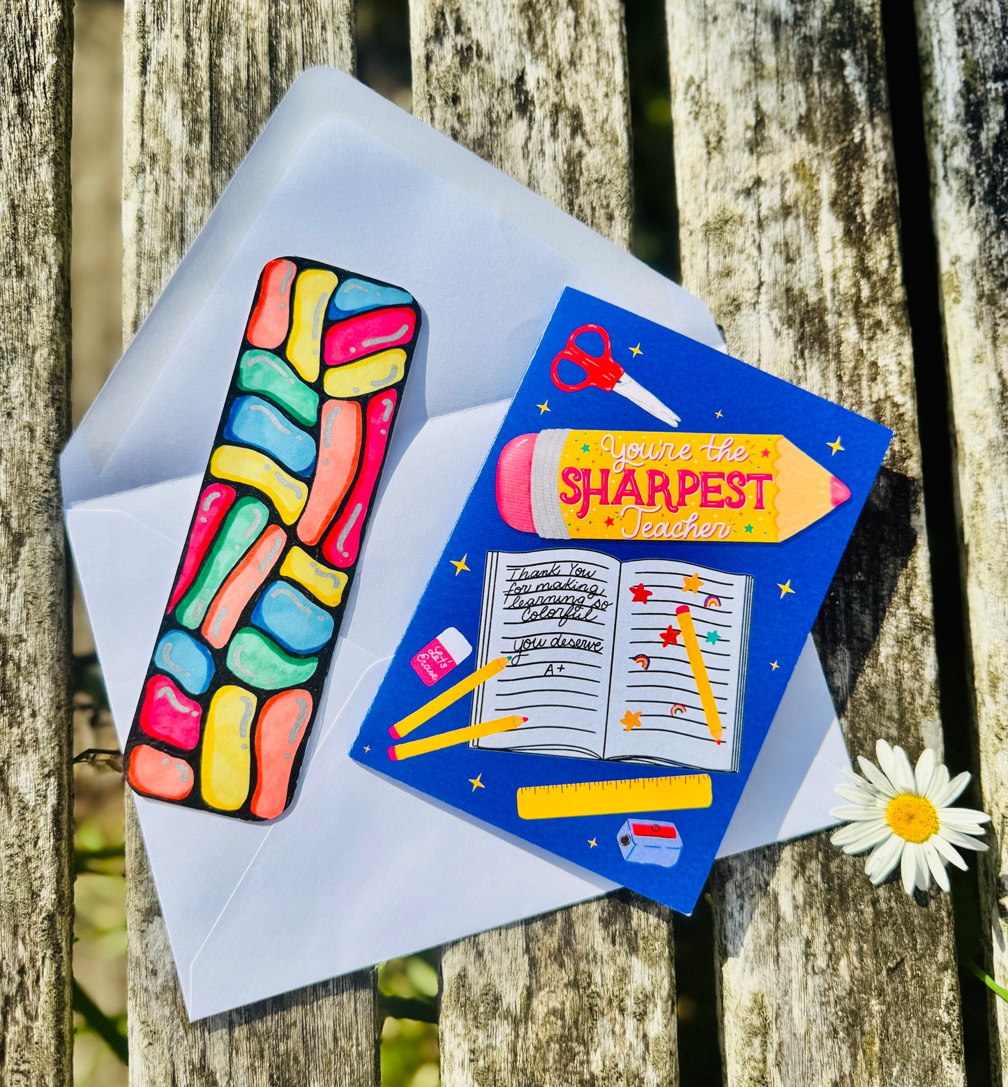 You're the Sharpest Teacher – Teacher Greeting Card