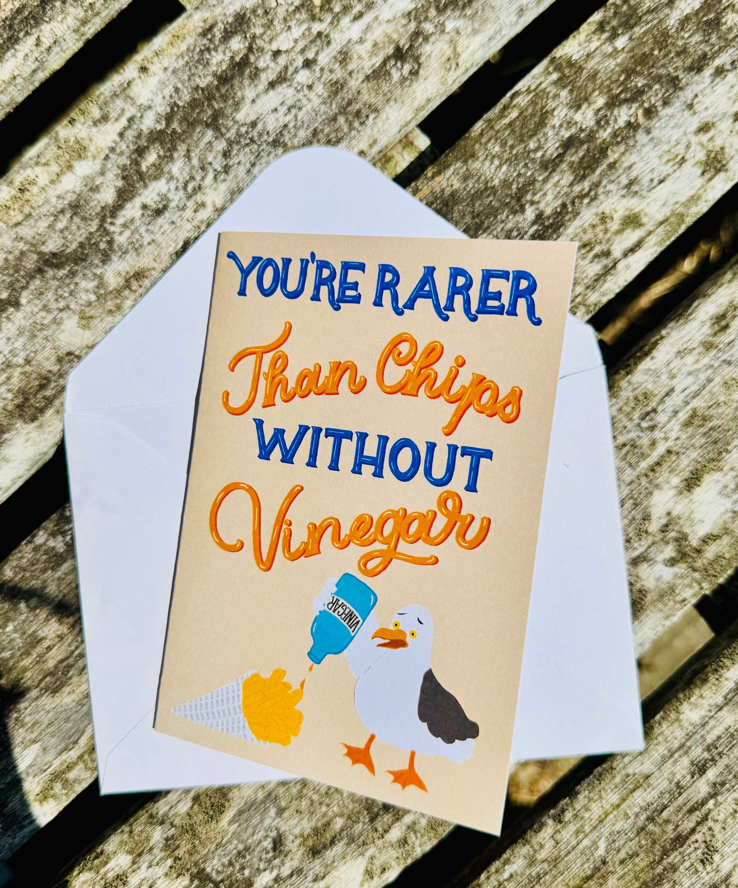 You're Rarer Than Chips Without Vinegar