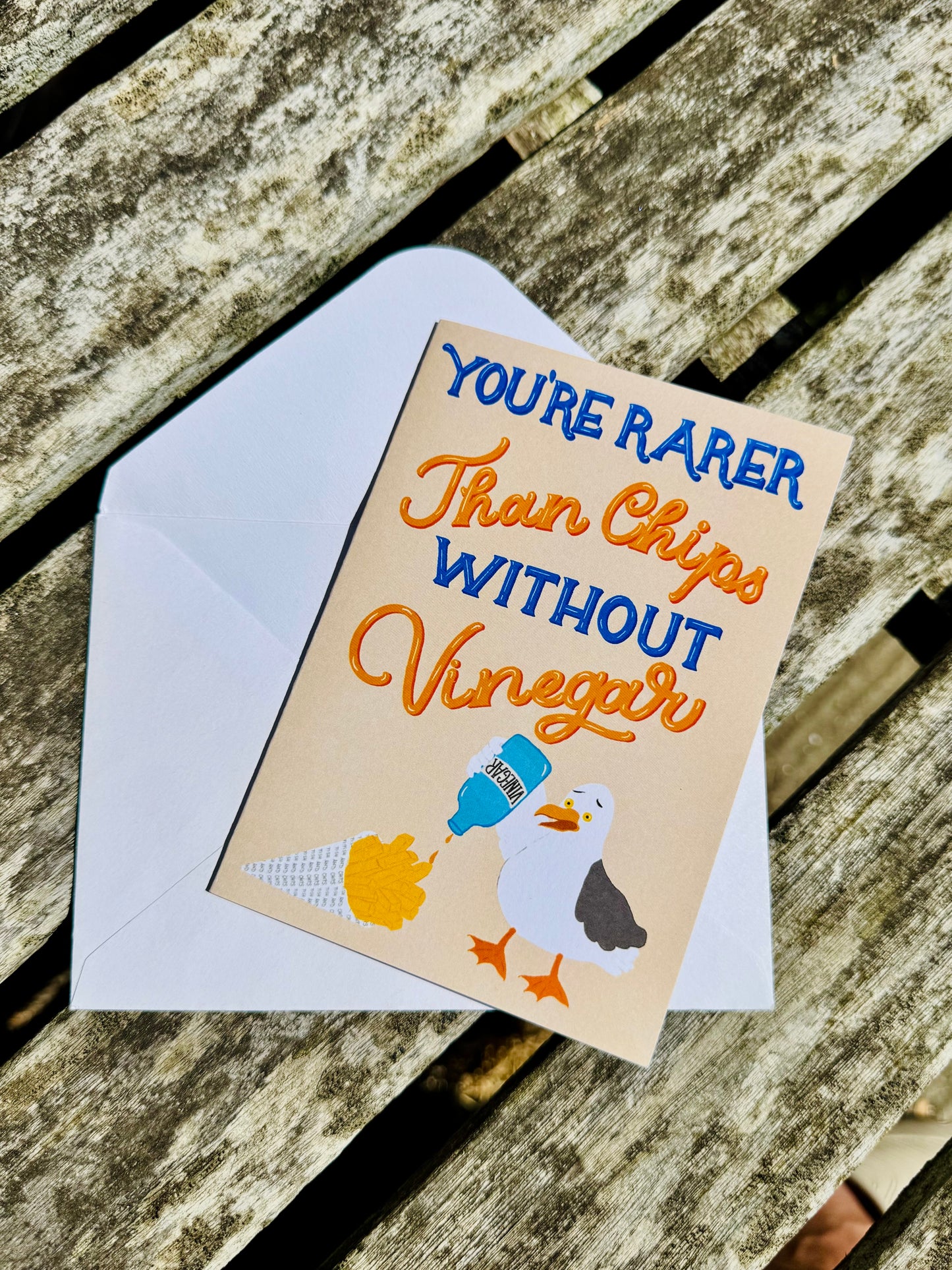 You're Rarer Than Chips Without Vinegar