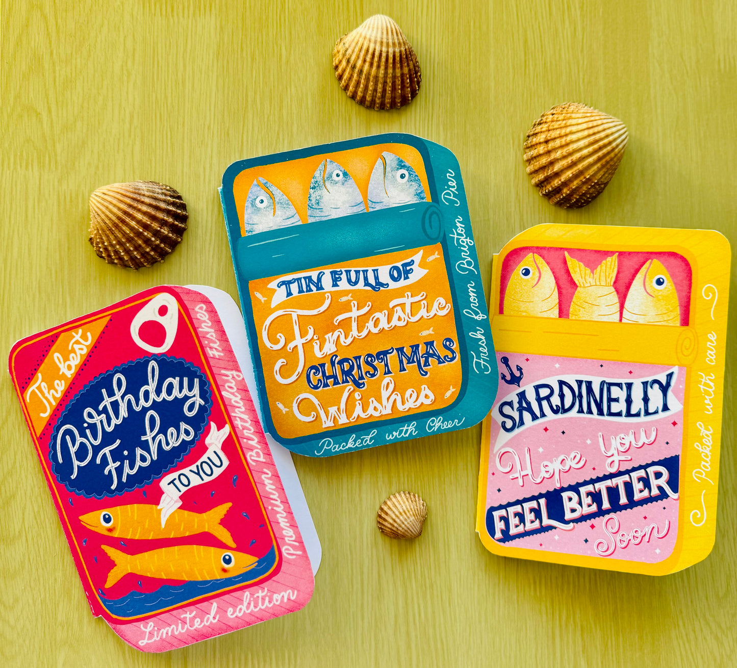 Sardinelly Feel Better Card | Funny Get Well Greeting