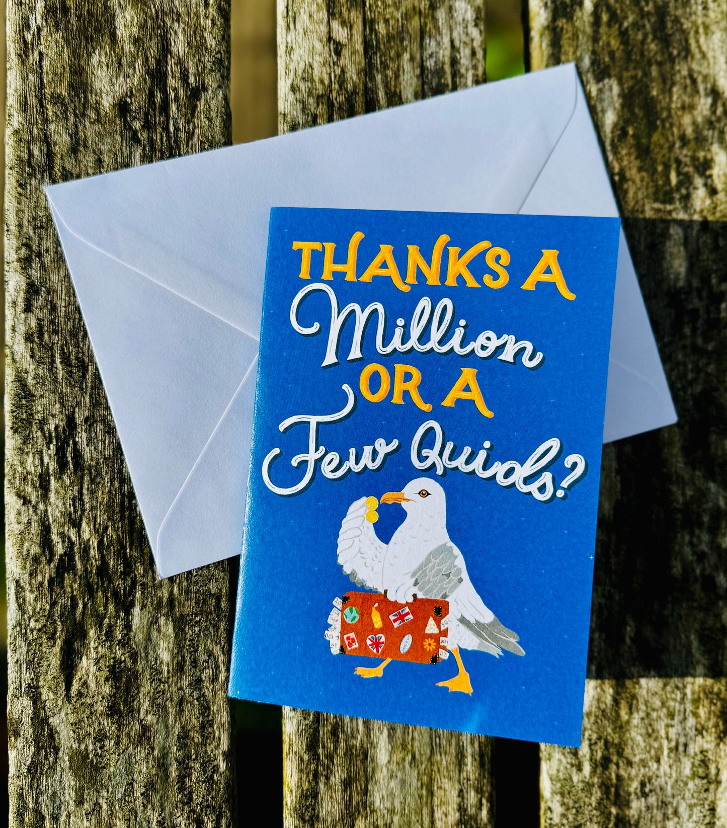 Funny Birthday or Thank You Card O-Fishally the Best Card |