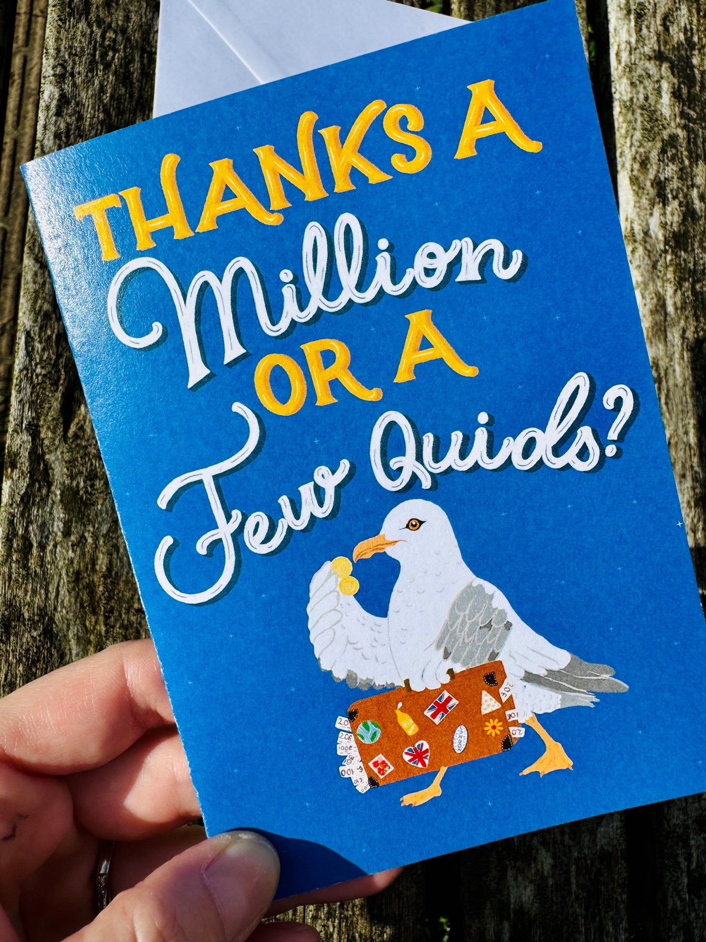 Funny Birthday or Thank You Card O-Fishally the Best Card |