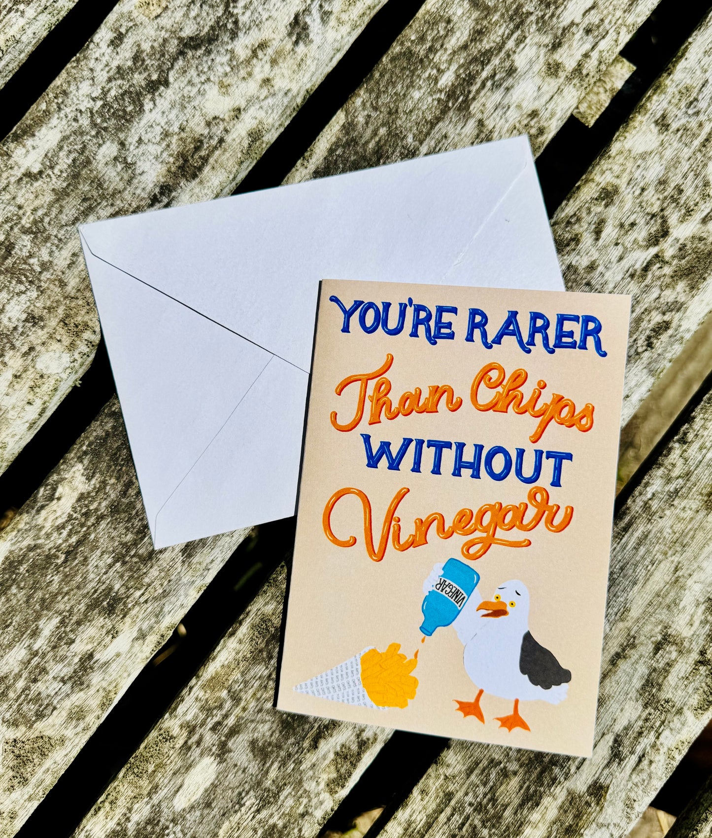 You're Rarer Than Chips Without Vinegar