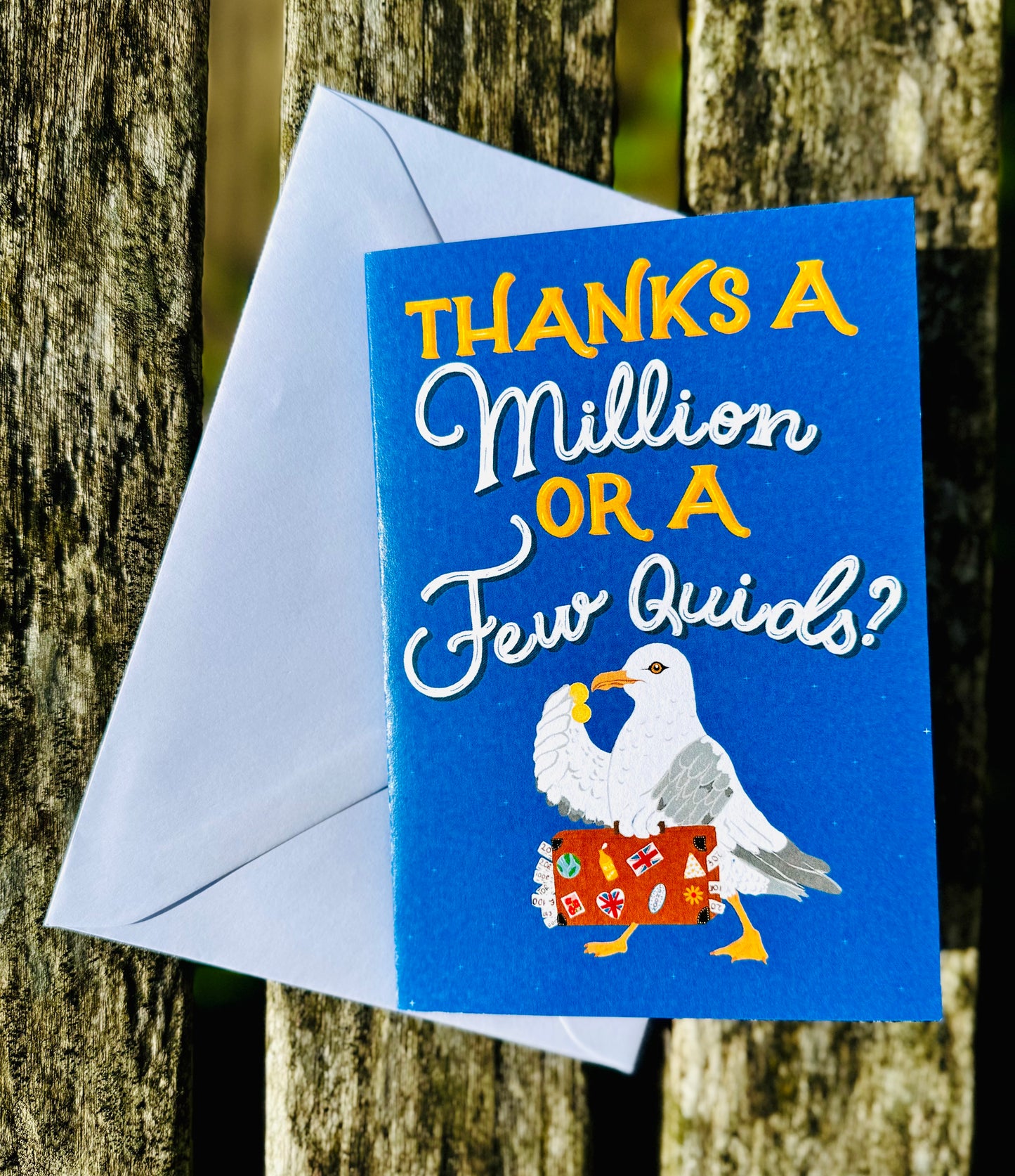 Funny Birthday or Thank You Card O-Fishally the Best Card |