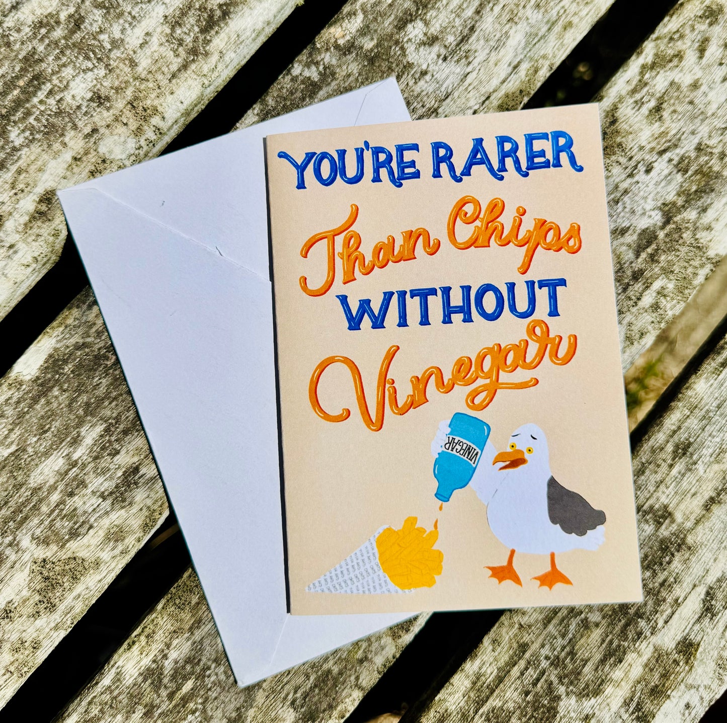 You're Rarer Than Chips Without Vinegar