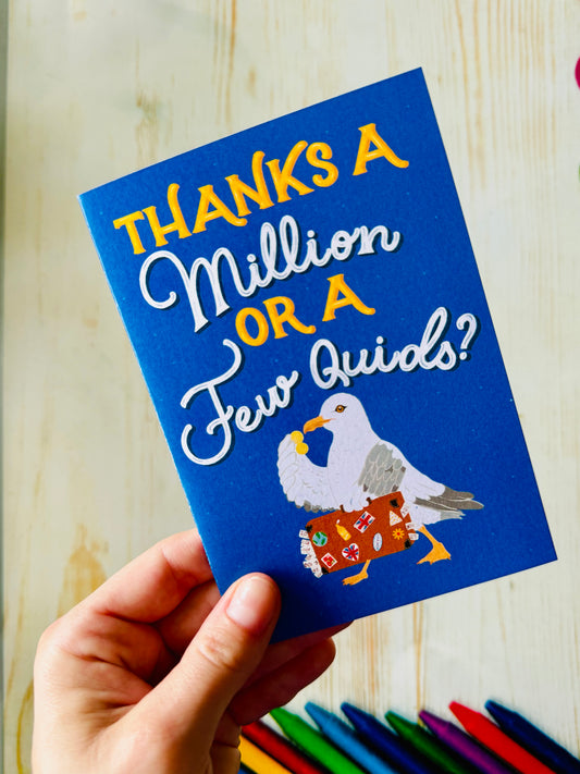 Funny Birthday or Thank You Card O-Fishally the Best Card |