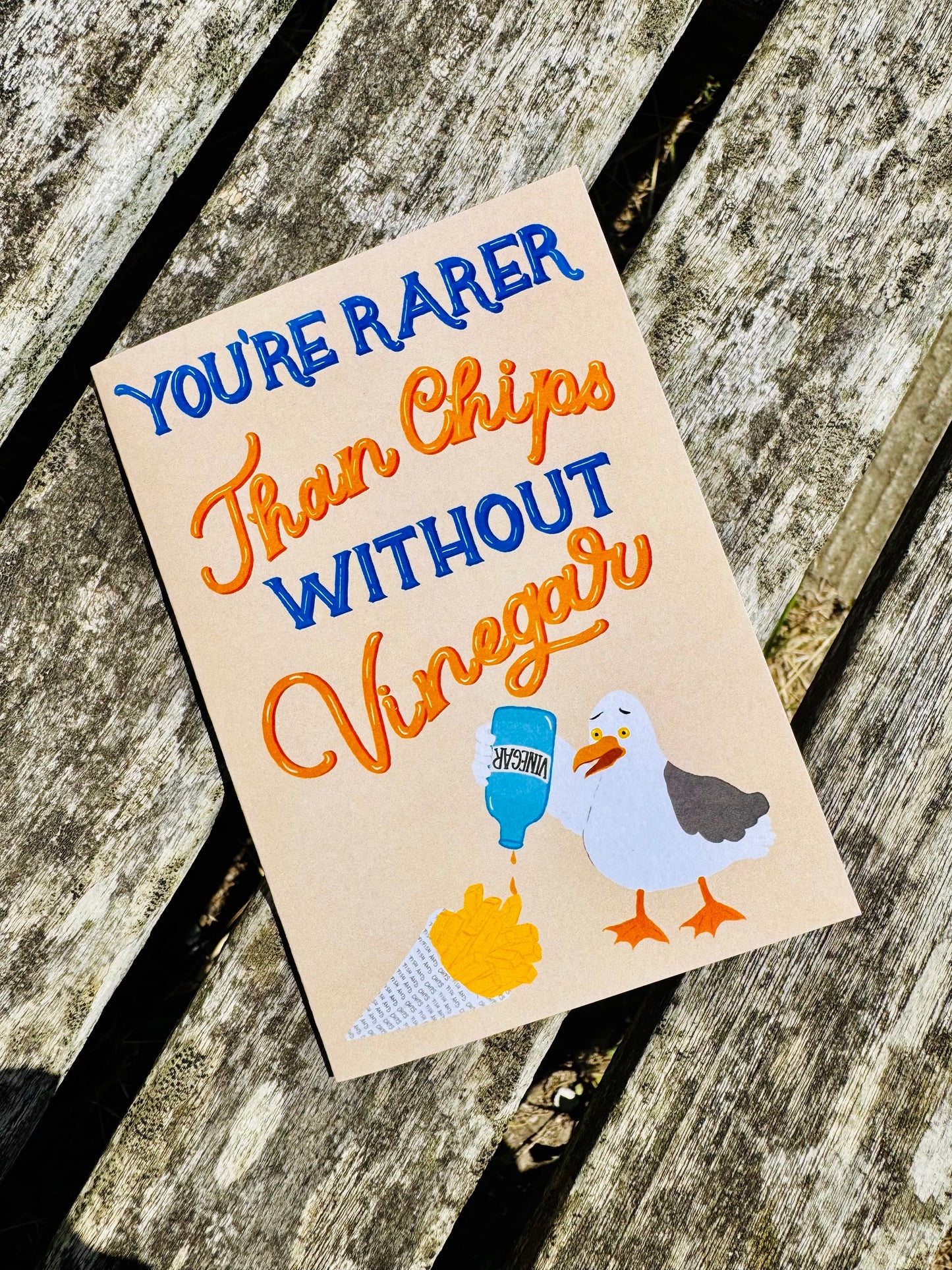 You're Rarer Than Chips Without Vinegar
