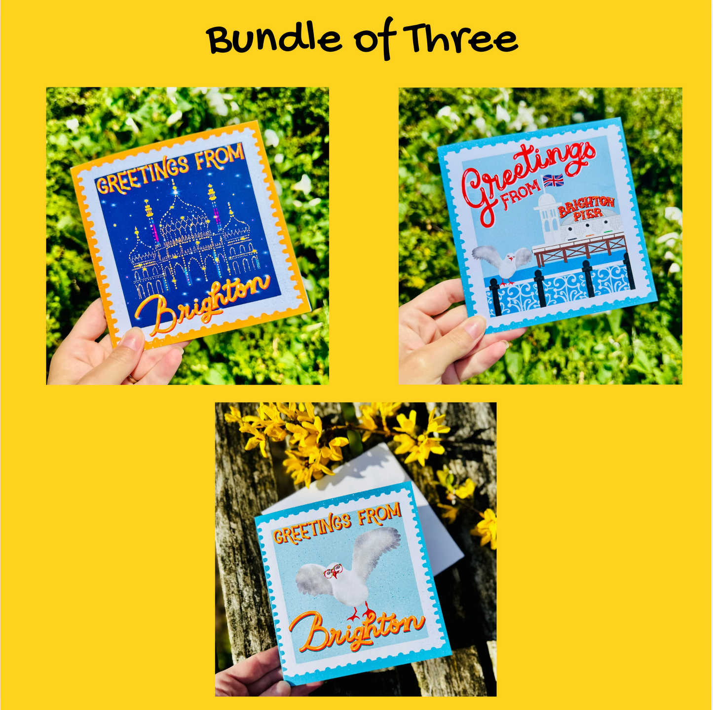 Brighton Card Bundle | Choose Your Pair or Full Set of 3