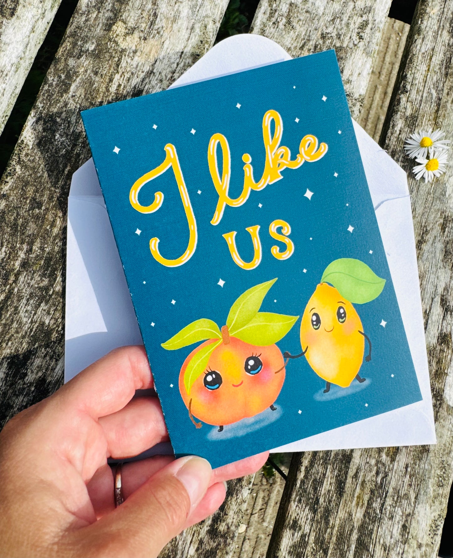 I Like Us Card